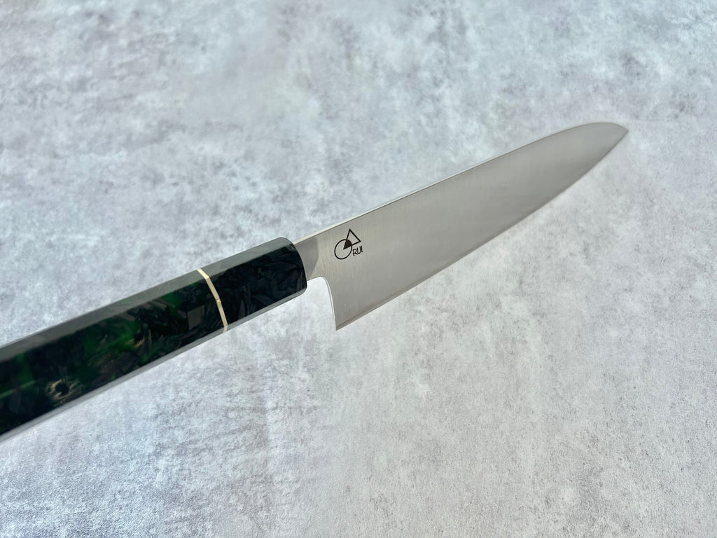 "Carbonate Jade" 150mm Gyuto, RUI SPECIAL STEEL